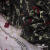 Сетка с вышивкой "Мадрид" 135 г/м2, 100% нейлон, ширина 130 см, Цвет 4/Черный - купить в Калининграде. Цена 980 руб.