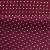 Креп стрейч Амузен, 85 г/м2, 19-2024 (темный рубин)/белый мелкий горох, шир.150 см - купить в Калининграде. Цена 220.50 руб.