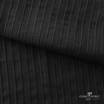 Ткань плательная 100%хлопок, 115 г/м2, ш.140 +/-5 см #103, цв.(17)-чёрный - купить в Калининграде. Цена 548.89 руб.
