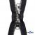 Молнии металл ТИТАН, звено никель т-8 (2 сл), разъемные 90 см - черные "ОмТекс" - купить в Калининграде. Цена: 162.99 руб.