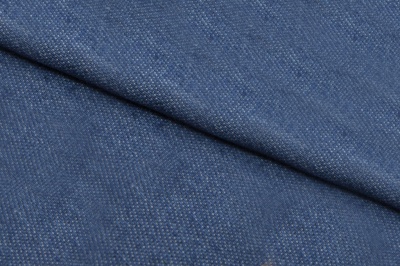 Ткань джинсовая №96, 160 гр/м2, шир.148см, цвет голубой - купить в Калининграде. Цена 350.42 руб.