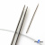 Спицы для вязания металлические d-2.5 мм круговые на тросике 53 см - купить в Калининграде. Цена: 53.90 руб.
