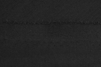 Трикотаж "Grange" BLACK 1# (2,38м/кг), 280 гр/м2, шир.150 см, цвет чёрно-серый - купить в Калининграде. Цена 870.01 руб.