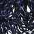 Шнурки #107-19, круглые 130 см, двухцветные цв.тём.синий/белый - купить в Калининграде. Цена: 22.14 руб.