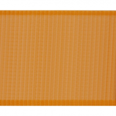 Лента капроновая "Гофре", шир. 110 мм/уп. 50 м, цвет оранжевый - купить в Калининграде. Цена: 26.93 руб.