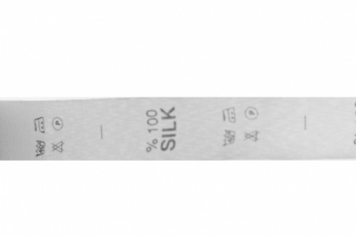 Состав и уход за тк.100% Silk (4000 шт) - купить в Калининграде. Цена: 737.09 руб.