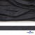 Шнур плетеный (плоский) d-12 мм, (уп.90+/-1м), 100% полиэстер, цв.273 - т.серый - купить в Калининграде. Цена: 8.62 руб.