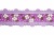 Тесьма декоративная 0385-6169, шир. 25 мм/уп. 22,8+/-1 м, цвет 01-фиолетовый - купить в Калининграде. Цена: 387.43 руб.