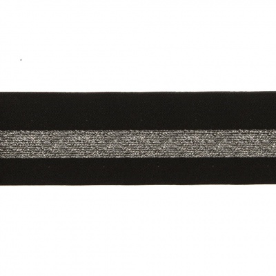#2/6-Лента эластичная вязаная с рисунком шир.52 мм (45,7+/-0,5 м/бобина) - купить в Калининграде. Цена: 69.33 руб.