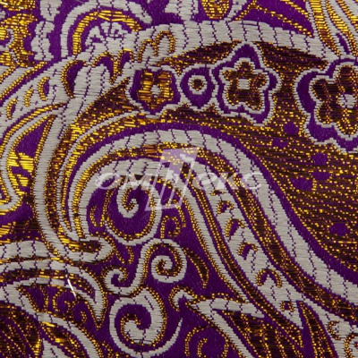 Ткань костюмная жаккард №9, 140 гр/м2, шир.150см, цвет фиолет - купить в Калининграде. Цена 387.20 руб.