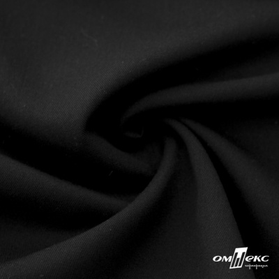 Ткань костюмная "Эльза" 80% P, 16% R, 4% S, 160 г/м2, шир.150 см, цв-черный #1 - купить в Калининграде. Цена 332.71 руб.