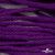 Шнур плетеный d-6 мм, круглый 70% хлопок 30% полиэстер, уп.90+/-1 м, цв.1084-фиолет - купить в Калининграде. Цена: 588 руб.