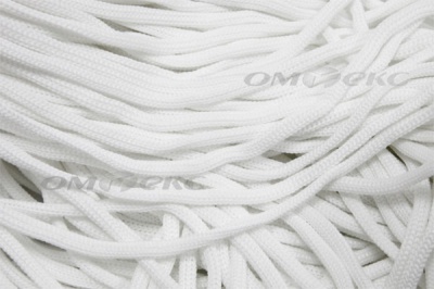 Шнур Т-02 (4с2) мелкое плетение 4мм 100 м белый - купить в Калининграде. Цена: 2.50 руб.