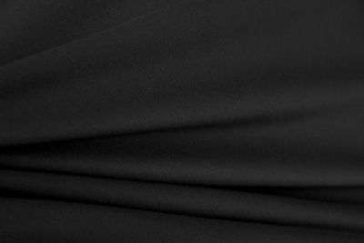 Трикотаж "Grange" BLACK 1# (2,38м/кг), 280 гр/м2, шир.150 см, цвет чёрно-серый - купить в Калининграде. Цена 870.01 руб.
