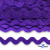 Тесьма вьюнчик 0381-0050, 5 мм/упак.33+/-1м, цвет 9530-фиолетовый - купить в Калининграде. Цена: 107.26 руб.