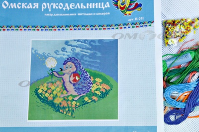 ОМБН-2 Набор для вышивания (бисер+мулине) - купить в Калининграде. Цена: 197.50 руб.