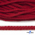 Шнур плетеный d-6 мм, круглый 70% хлопок 30% полиэстер, уп.90+/-1 м, цв.1064-красный - купить в Калининграде. Цена: 588 руб.
