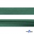 Косая бейка атласная "Омтекс" 15 мм х 132 м, цв. 056 темный зеленый - купить в Калининграде. Цена: 225.81 руб.