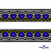 Тесьма жаккардовая Н28#, шир.33 мм, (уп. 7+/-0,5 м)