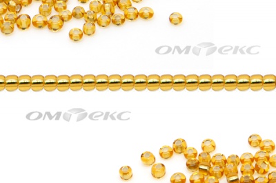 Бисер (SL) 11/0 ( упак.100 гр) цв.22 - золото - купить в Калининграде. Цена: 53.34 руб.