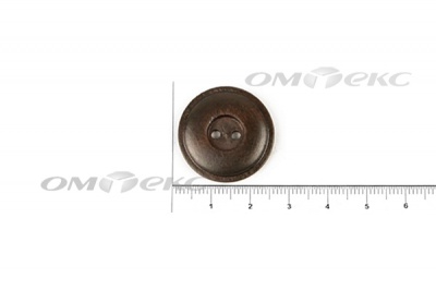 Пуговица деревянная круглая №54 (25мм) - купить в Калининграде. Цена: 4.12 руб.