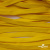 Шнур плетеный (плоский) d-12 мм, (уп.90+/-1м), 100% полиэстер, цв.269 - жёлтый - купить в Калининграде. Цена: 8.62 руб.