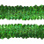 Тесьма с пайетками D4, шир. 30 мм/уп. 25+/-1 м, цвет зелёный - купить в Калининграде. Цена: 1 087.39 руб.