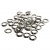 Люверсы, металлические/14мм/никель (упак.1000 шт) - купить в Калининграде. Цена: 1 058.40 руб.