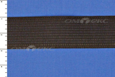 Окантовочная тесьма №216, шир. 22 мм (в упак. 100 м), цвет коричневый - купить в Калининграде. Цена: 271.60 руб.