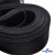 Регилиновая лента мягкая, пластик, шир.100мм, (уп.22+/-0,5м), цв.- черный - купить в Калининграде. Цена: 694.13 руб.