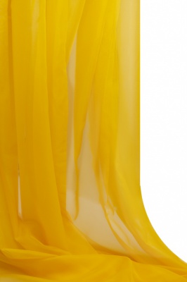 Портьерный капрон 13-0858, 47 гр/м2, шир.300см, цвет 21/жёлтый - купить в Калининграде. Цена 137.27 руб.