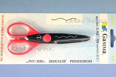 Ножницы G-502 детские 165 мм - купить в Калининграде. Цена: 292.21 руб.