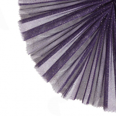 Сетка Глиттер, 24 г/м2, шир.145 см., пурпурный - купить в Калининграде. Цена 117.24 руб.