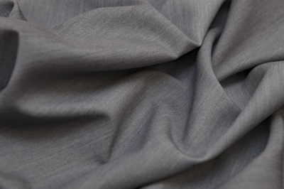 Костюмная ткань с вискозой "Флоренция", 195 гр/м2, шир.150см, цвет св.серый - купить в Калининграде. Цена 491.97 руб.