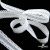Резинка бельевая ажурная #6185, шир.16 мм, цв.белый - купить в Калининграде. Цена: 13.72 руб.
