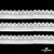 Резинка бельевая ажурная #123-11, шир.11 мм, цв.белый - купить в Калининграде. Цена: 7.23 руб.