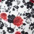 Плательная ткань "Фламенко" 22.1, 80 гр/м2, шир.150 см, принт растительный - купить в Калининграде. Цена 239.03 руб.