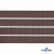 Репсовая лента 005, шир. 6 мм/уп. 50+/-1 м, цвет коричневый - купить в Калининграде. Цена: 88.45 руб.