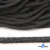 Шнур плетеный d-6 мм круглый, 70% хлопок 30% полиэстер, уп.90+/-1 м, цв.1088-т.серый - купить в Калининграде. Цена: 588 руб.