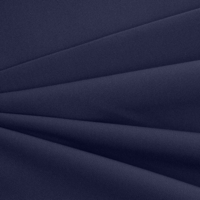 Костюмная ткань "Элис", 220 гр/м2, шир.150 см, цвет чернильный - купить в Калининграде. Цена 303.10 руб.