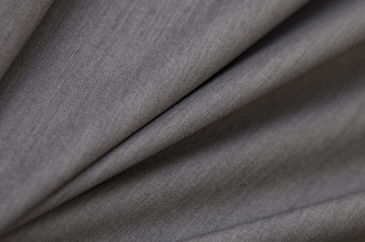 Костюмная ткань с вискозой "Флоренция", 195 гр/м2, шир.150см, цвет св.серый - купить в Калининграде. Цена 491.97 руб.