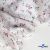 Ткань Муслин принт, 100% хлопок, 125 гр/м2, шир. 140 см, #2308 цв. 6 белый с цветком - купить в Калининграде. Цена 413.11 руб.