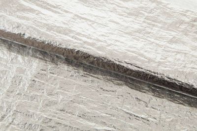 Текстильный материал "Диско"#1805 с покрытием РЕТ, 40гр/м2, 100% полиэстер, цв.2-серебро - купить в Калининграде. Цена 444.86 руб.