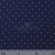 Креп стрейч Амузен, 85 г/м2, 19-3920 (т. синий)/белый мелкий горох, шир.150 см - купить в Калининграде. Цена 220.50 руб.