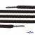 Шнурки #106-09, круглые 130 см, цв.чёрный - купить в Калининграде. Цена: 21.92 руб.