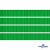 Репсовая лента 019, шир. 6 мм/уп. 50+/-1 м, цвет зелёный - купить в Калининграде. Цена: 87.54 руб.