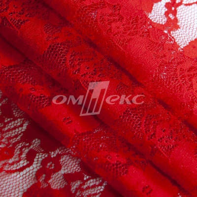 Кружевное полотно стрейч 15A61/RED, 100 гр/м2, шир.150см - купить в Калининграде. Цена 1 580.95 руб.
