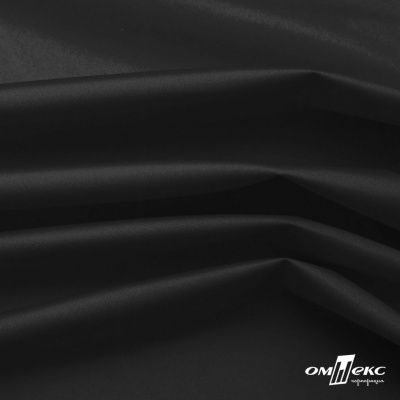 Курточная ткань Дюэл Middle (дюспо), WR PU Milky, Black/Чёрный 80г/м2, шир. 150 см - купить в Калининграде. Цена 123.45 руб.