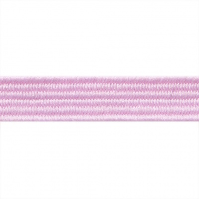 Резиновые нити с текстильным покрытием, шир. 6 мм ( упак.30 м/уп), цв.- 80-розовый - купить в Калининграде. Цена: 155.22 руб.