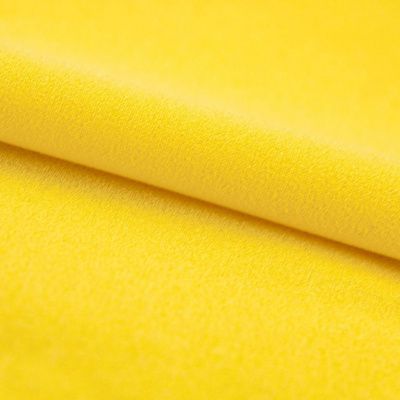 Креп стрейч Амузен 12-0752, 85 гр/м2, шир.150см, цвет жёлтый - купить в Калининграде. Цена 194.07 руб.